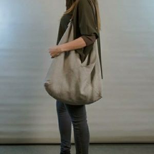 Bento Style Bag w Leather Strap